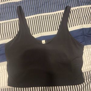 Black lululemon align tank size 12